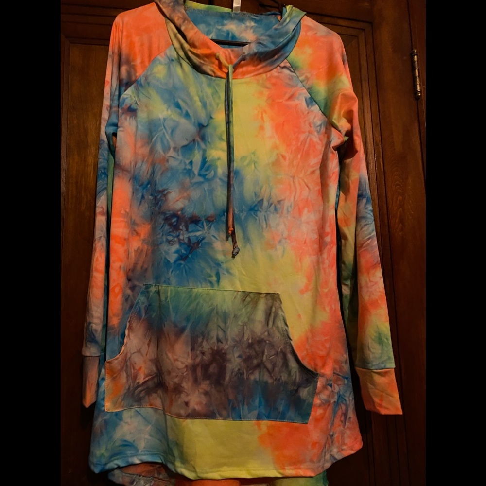 Tie dyed Hoodie